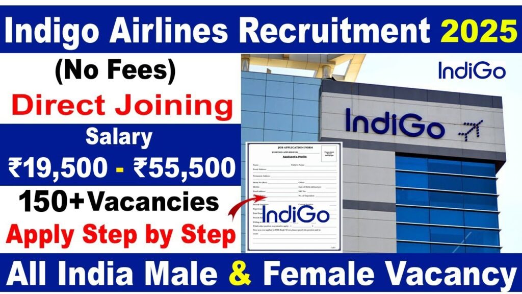 Indigo Airlines Job Vacancies 2025 Apply Online | Airport Job Vacancy 2025 | New Job Vacancy 2025